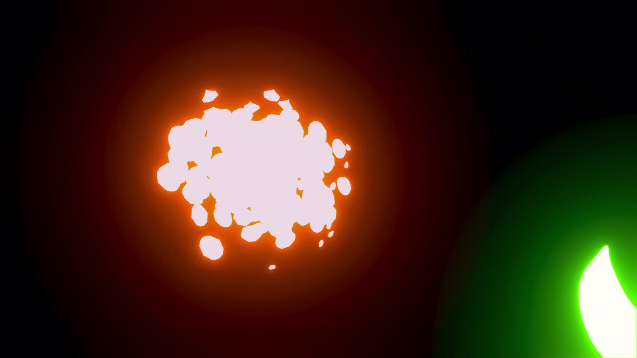 transición de dibujos animados en 2d