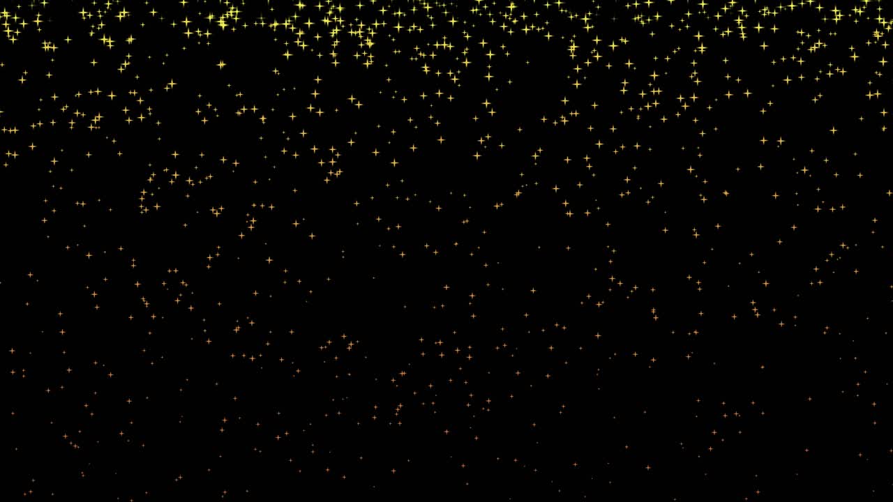 Falling star particle animation overlay video | Premium Stock Video Footage