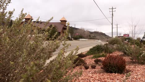 Time-lapse-of-vehicular-traffic-on-Utah-Route-17---low-angle