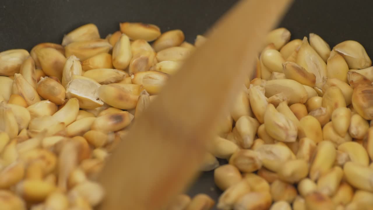 캔차 옥수수를 기 위해 낮은 불에 는 부분 6