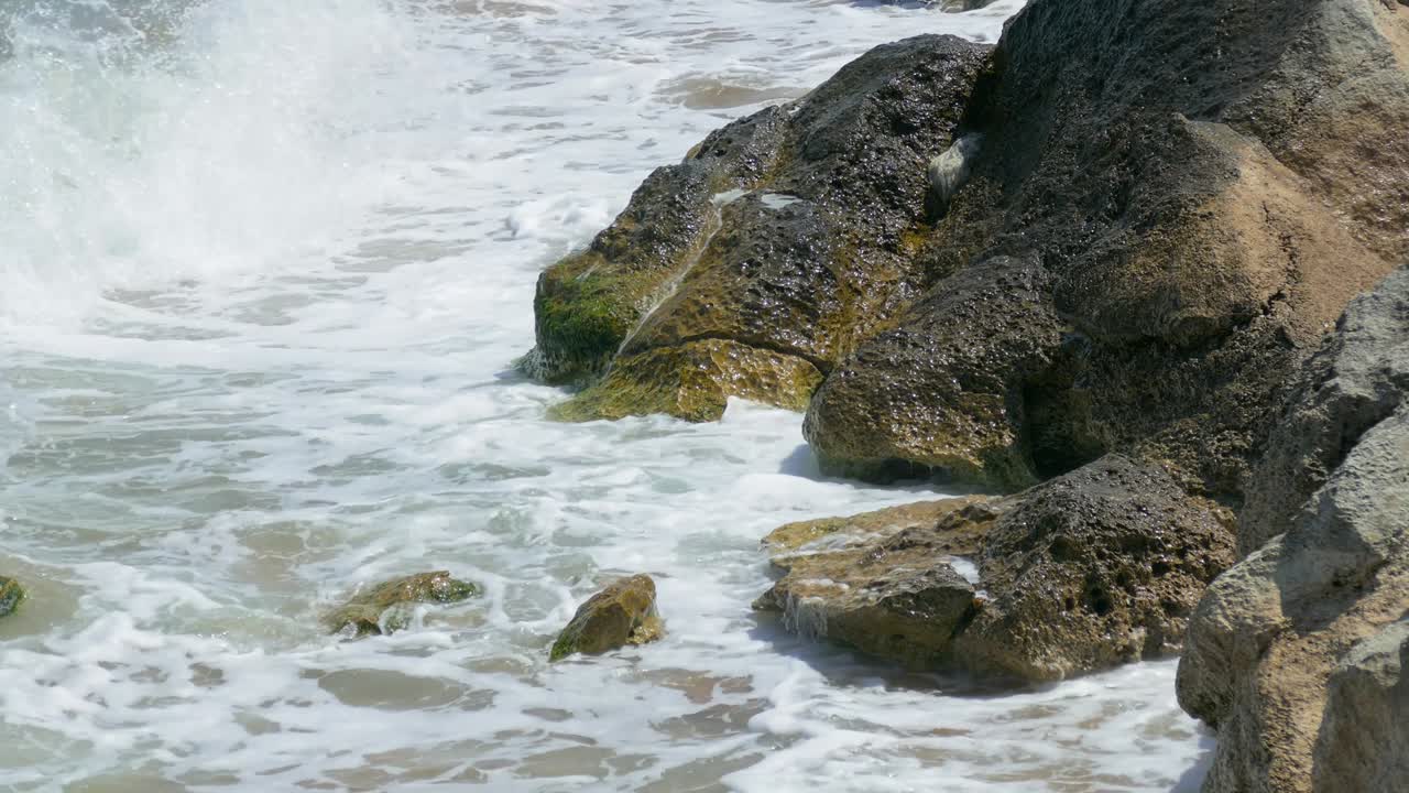 바위 바가 해변