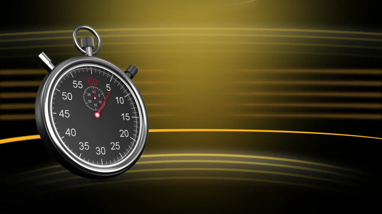 reloj de parada de plata