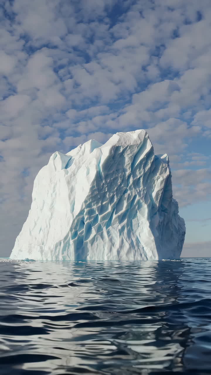 Massive Iceberg in the Ocean
