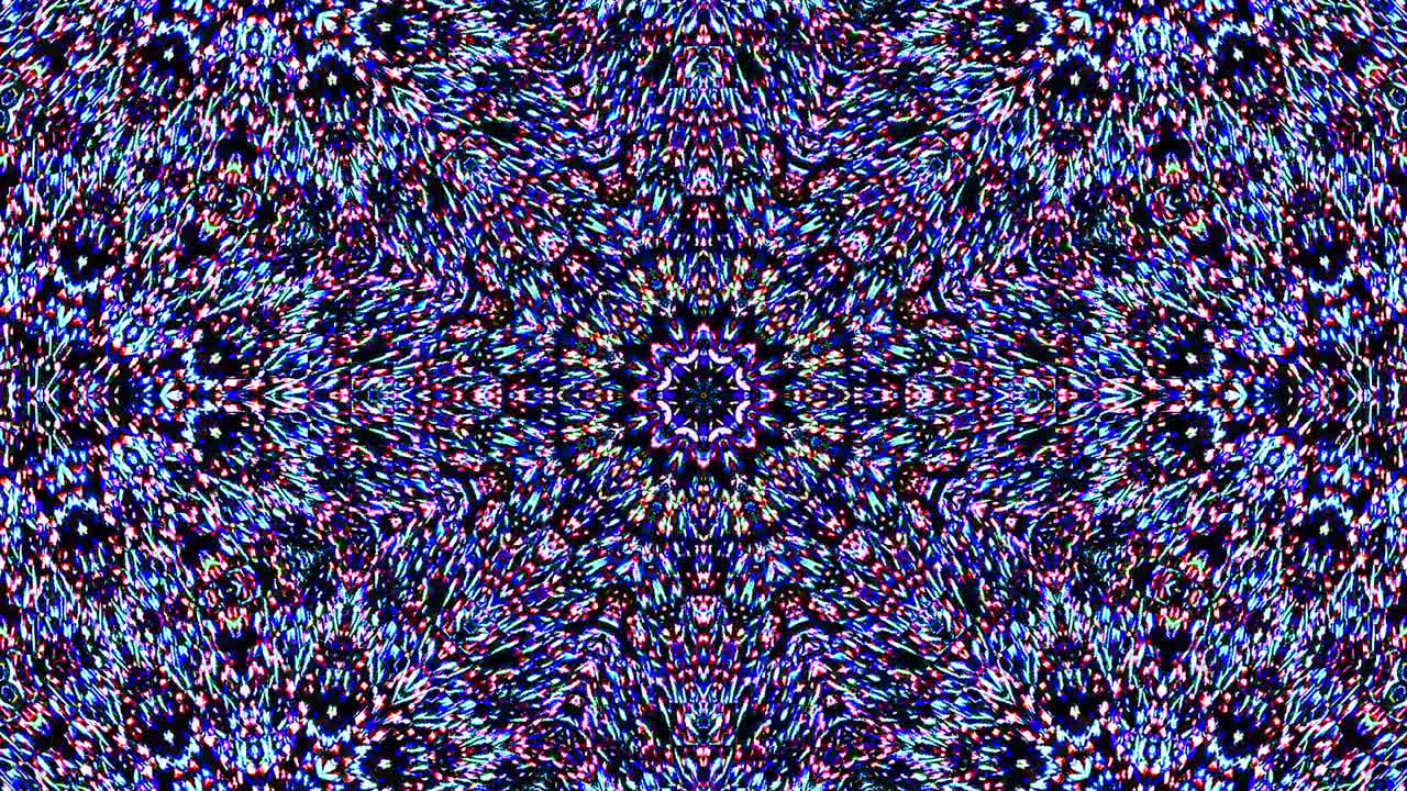 Bright abstract light governing full color, kaleidoscope