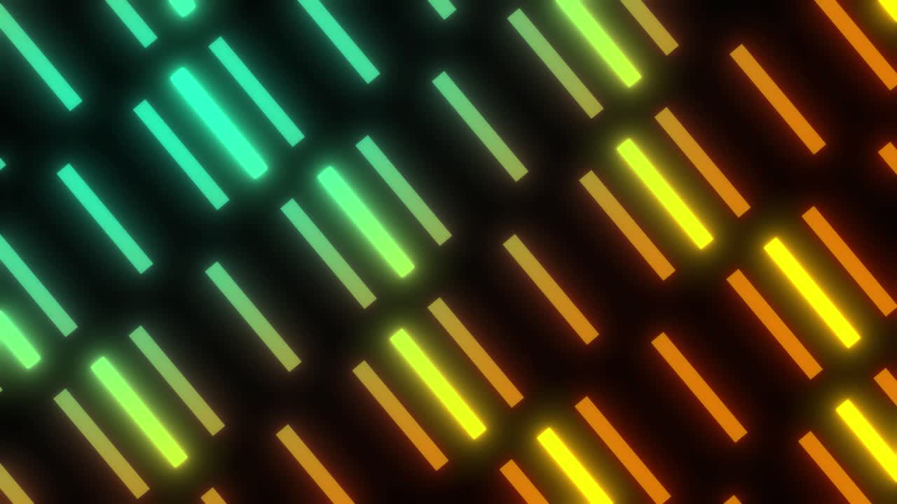 Modello di luce al neon astratto