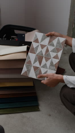 choosing tiles for home renovation: interior design selection