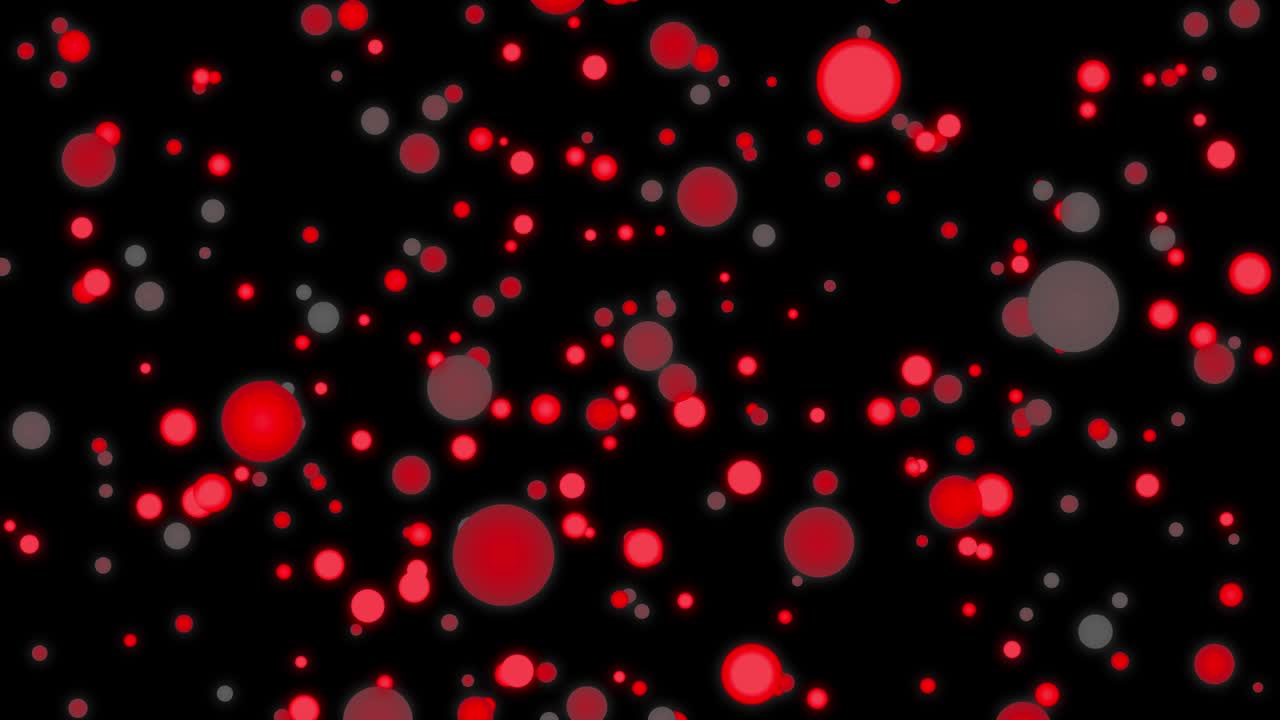 Medium size dot ball moving animation motion graphics