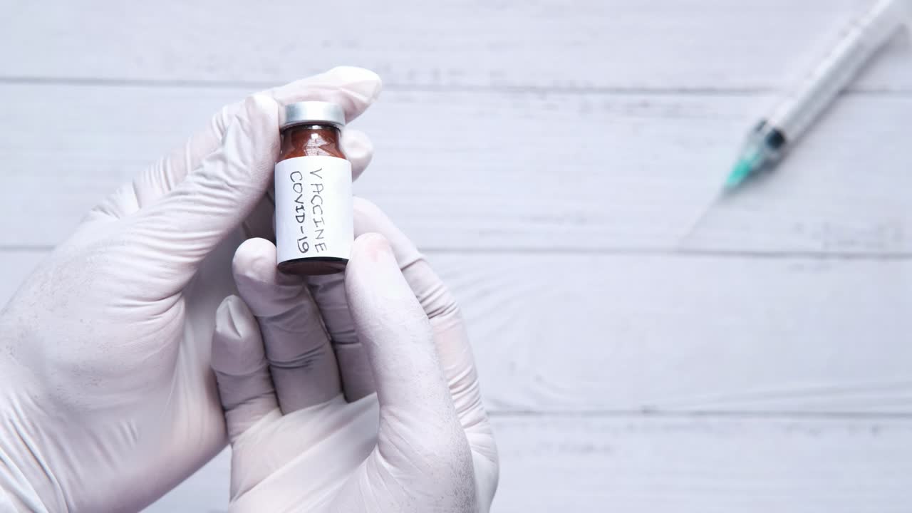 COVID-19 Vaccine in Hands