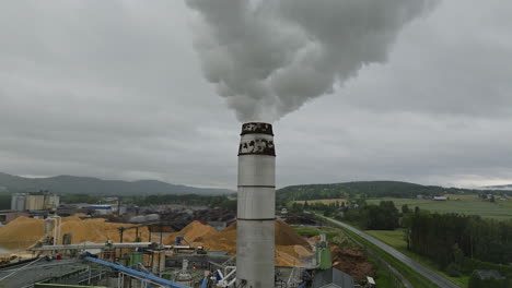 chimney of forestia manufacture smoking