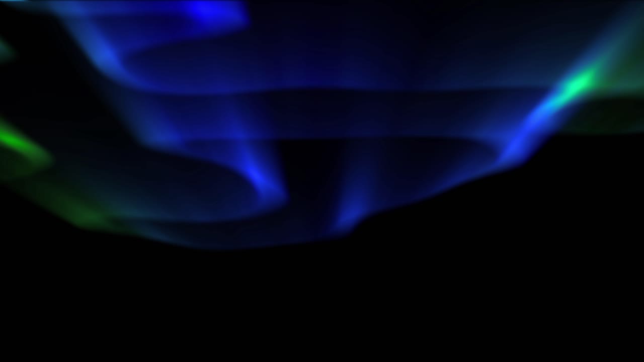 blue aurora overlay for video background