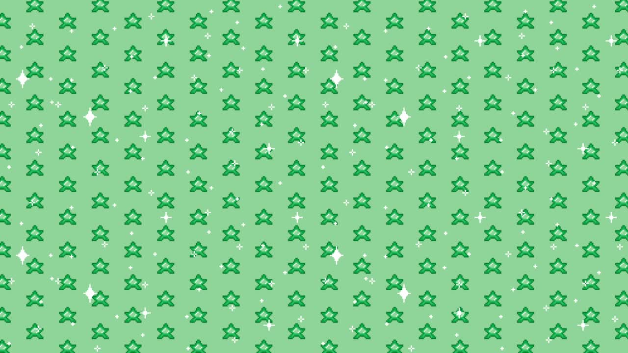 Star Pattern Pixel Art