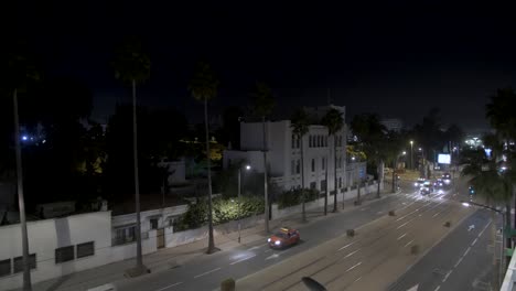 casablanca por la noche desde el balcón