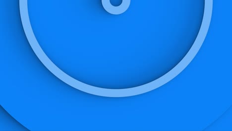 animación de fondo en bucle con círculos concéntricos azules que se mueven desde el centro