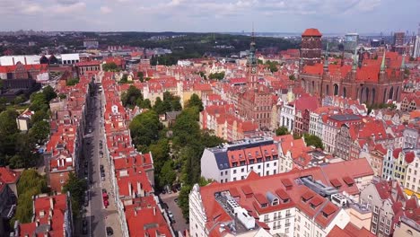 Luftaufnahme-Der-Danziger-Altstadt