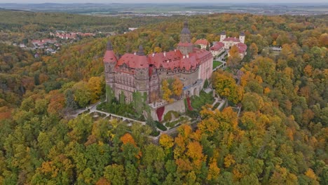 walbrzych castle in lower silesia poland #6 autumn ksiaz