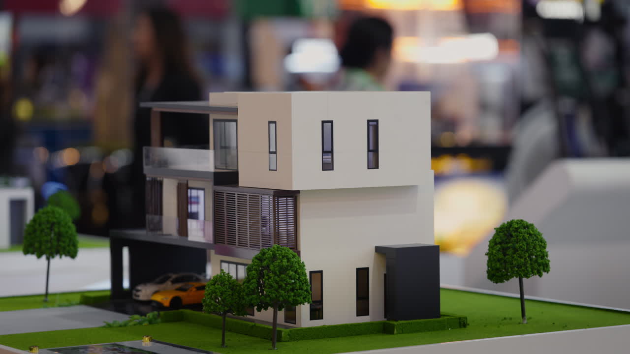 Model of a Modern House
