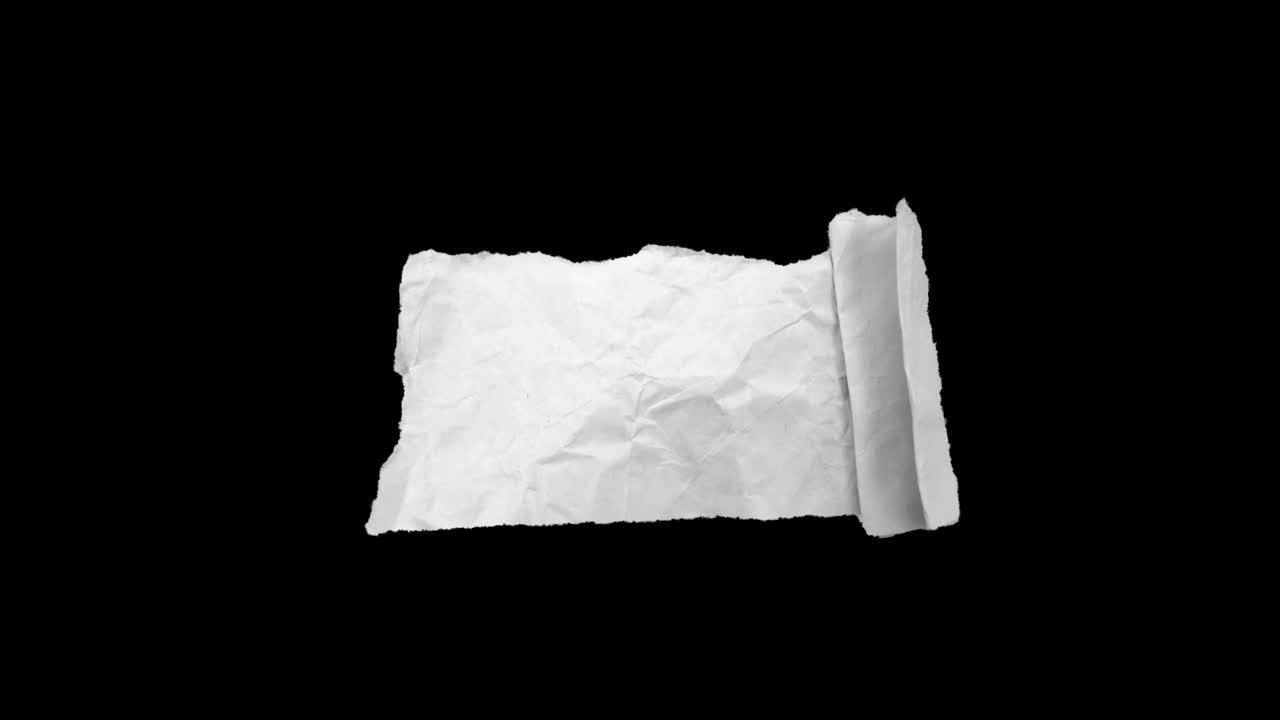 Torn Paper Scrap