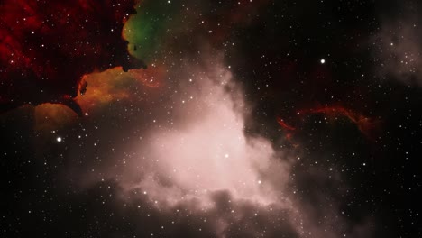 4k-nebel und kosmischer staub im universum