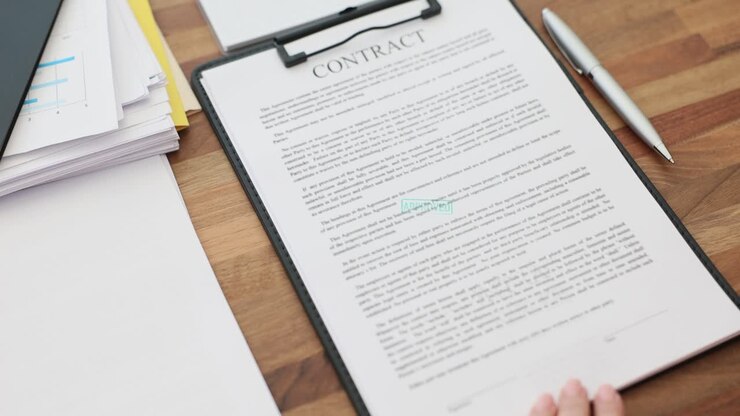 Documents on a Desk