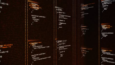 computer code display