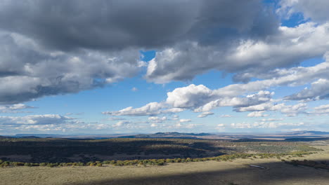 Sunset-Hyperlapse-on-a-Cloudy-day,-Aerial,-Time-Lapse