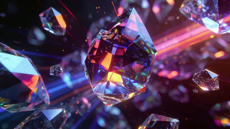 Sfondo Animato 3D Astratto Continuo