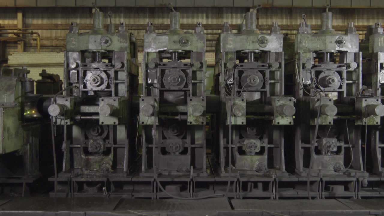 molino industrial de laminado de acero