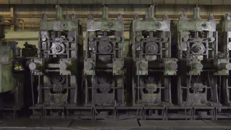 industrial steel rolling mill