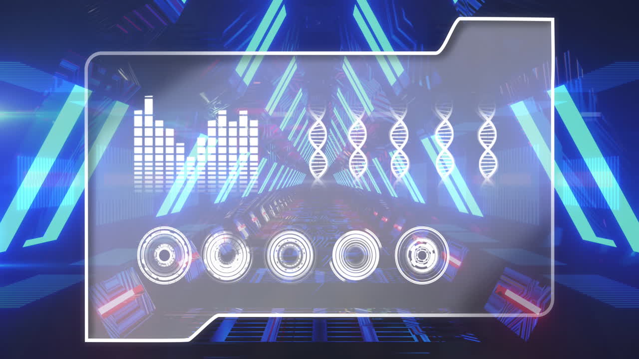 빛나는 터널에 대한 디지털 의료 인터페이스