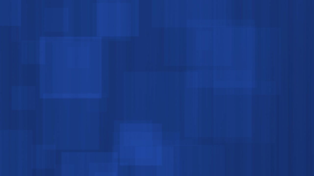 Deep blue abstract background with flowing geometric patterns and overlapping shapes