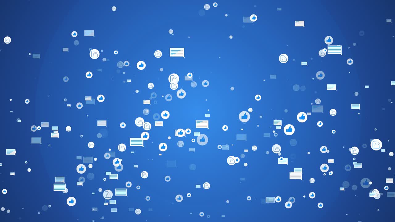 Social media platforms of viral content network web communities people communication network online