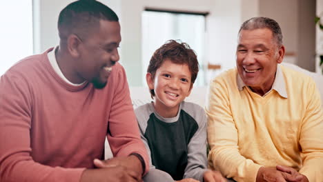 Smile,-face-and-child-with-grandfather