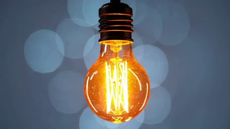 bombilla de edison de época