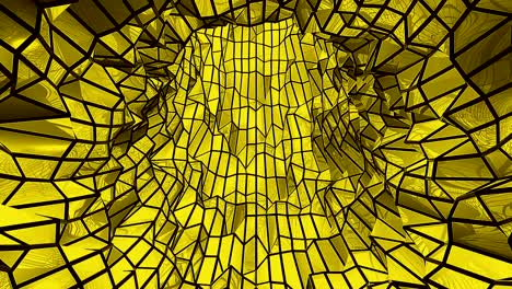 fondo abstracto con bajo túnel de poli