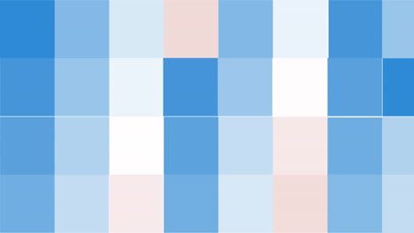 animation of american flag colours pixelated background