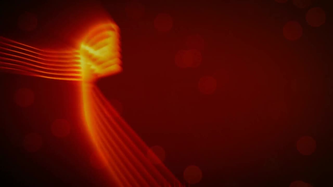 líneas naranjas en un fondo oscuro y cálido