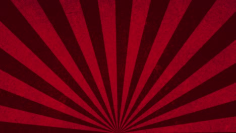 rayas sunburst retro movimiento giratorio de fondo animación 4k video de stock