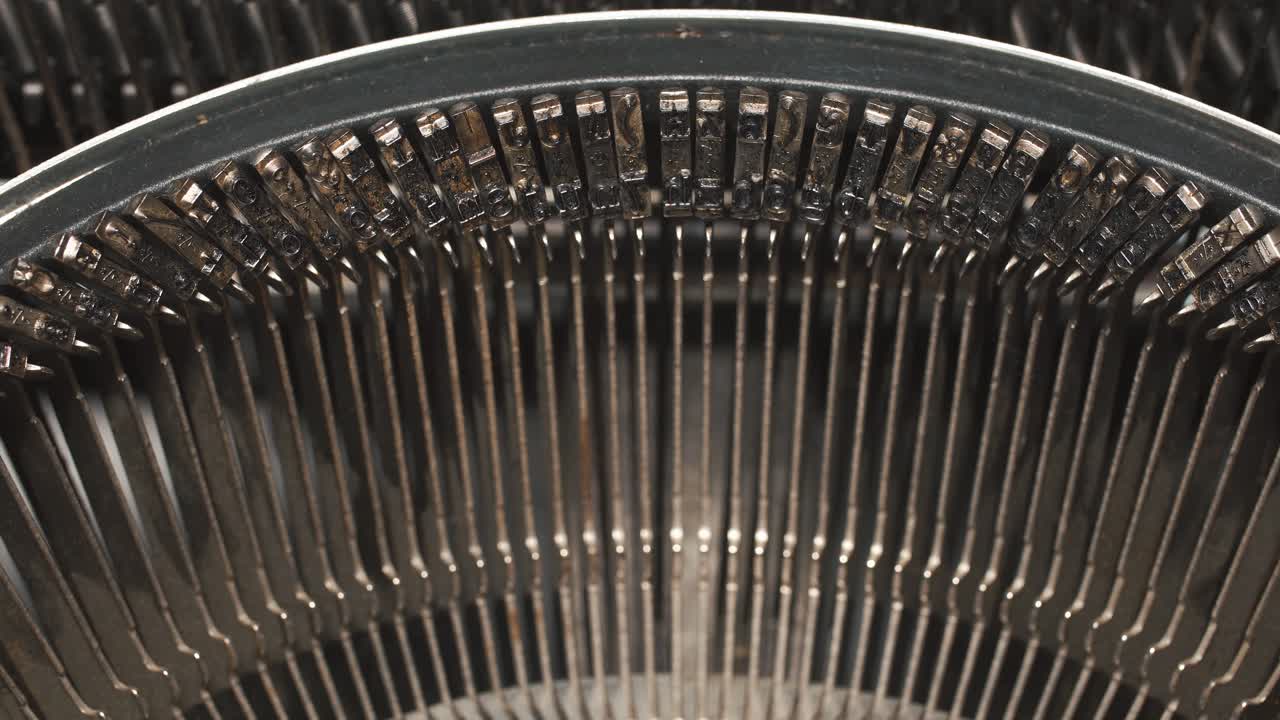 Close-up of a Typewriter