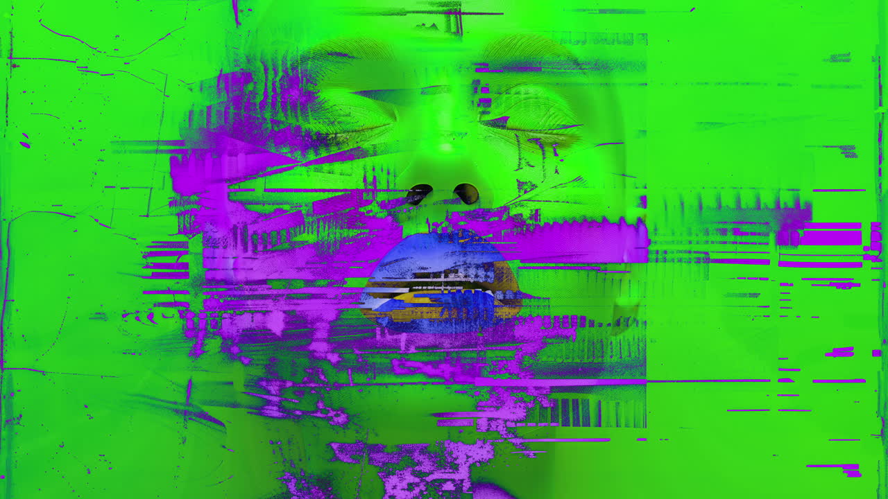 아름다운 인형 여성들의 헤드