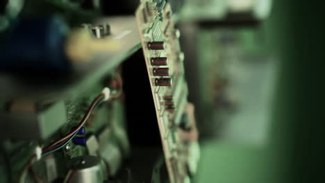 Close-up of a circuit board