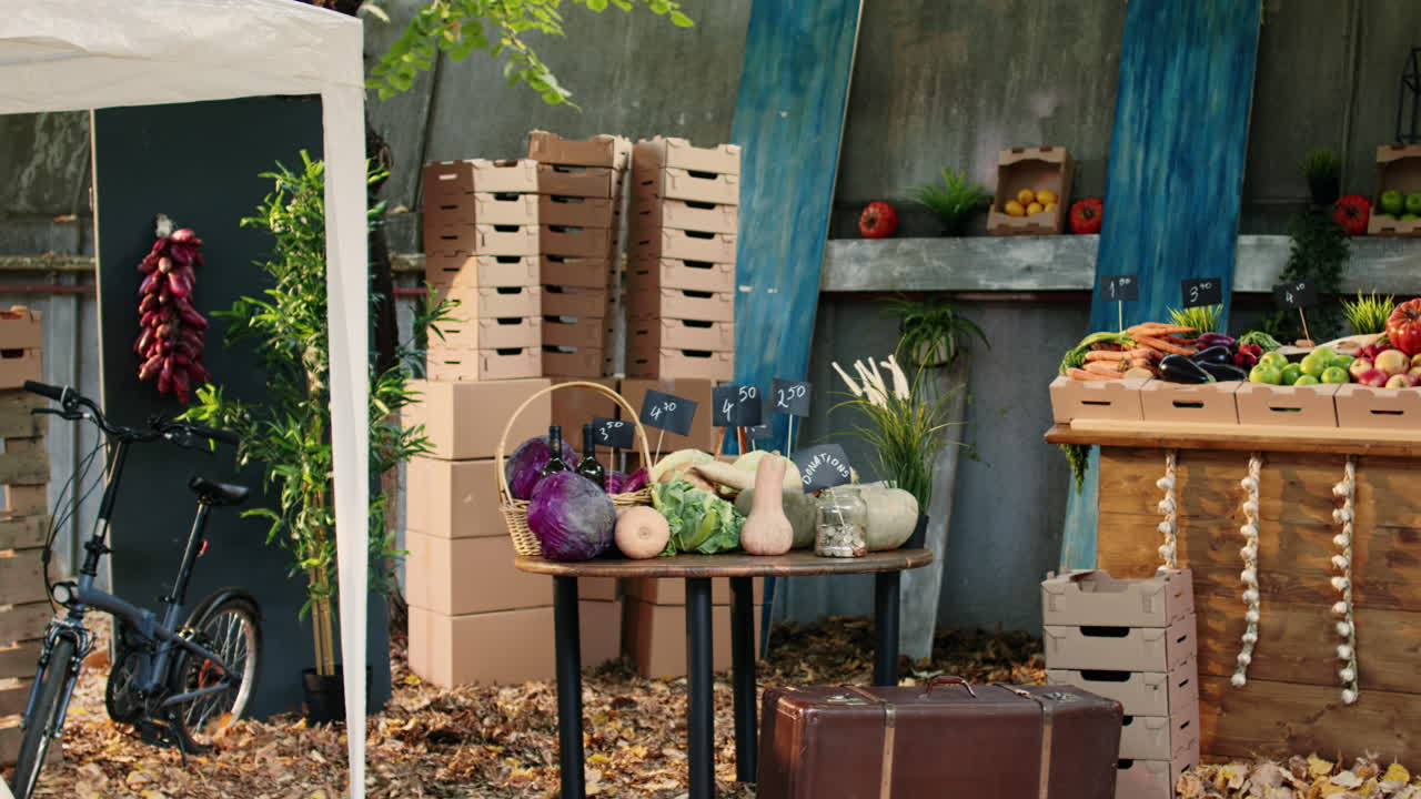 Fresh Produce at a Farmers Market