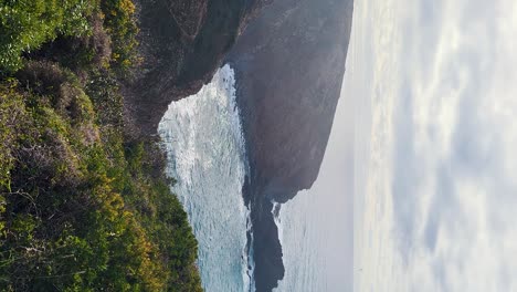 Almograve-Beach,-Alentejo,-Portugal,-Vicentine-Coast-Natural-Park-Portugal,-Hiking-Rota-Vicentina-the-Fisherman's-Trail-Along-the-Alentejo-Coastline-to-Wild-and-Rugged-Beaches-Narrow-Cliff-Side-Paths