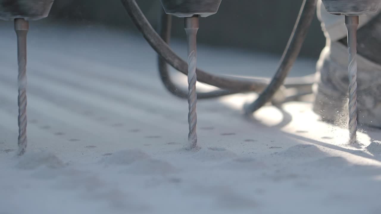 Drilling Holes in Concrete