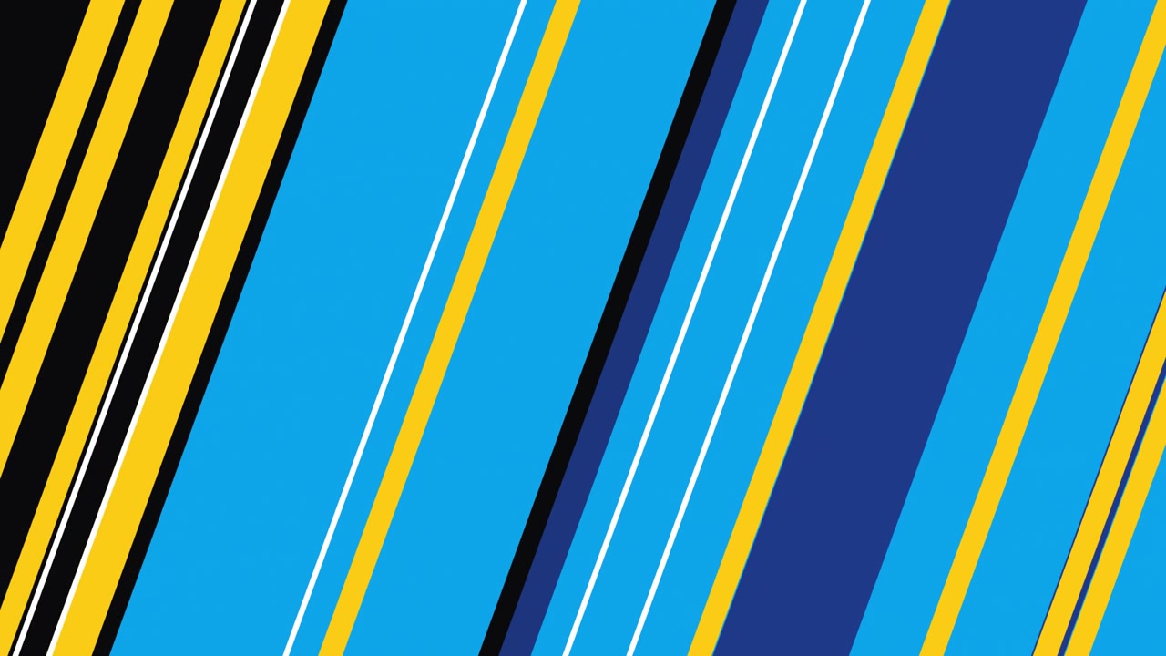 Abstract Motion Graphic with Diagonal Lines and Color Transitions