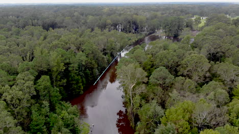 river flooding footage from hurricane florence in north carolina