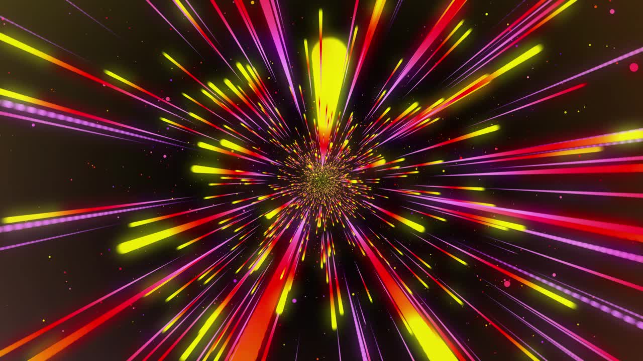 4k hyperdrive high speed flying lines light speed tunnel background scifi digital footage electric