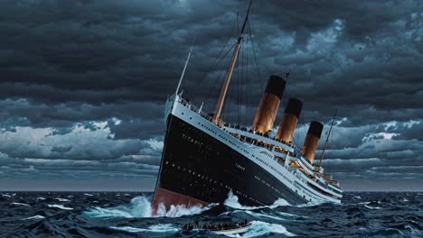 titanic sinking