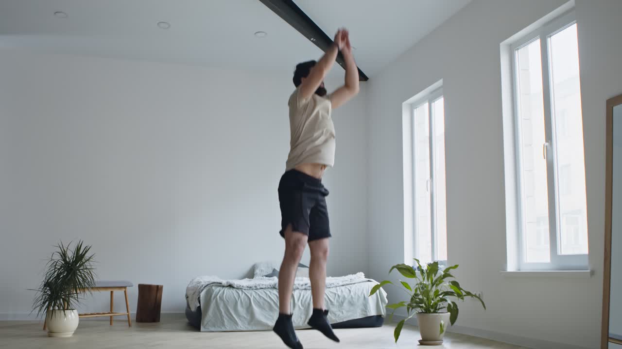 rutina de ejercicios en el hogar