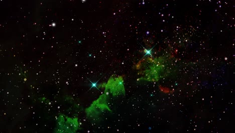 clouds of nebulae and stars in the universe