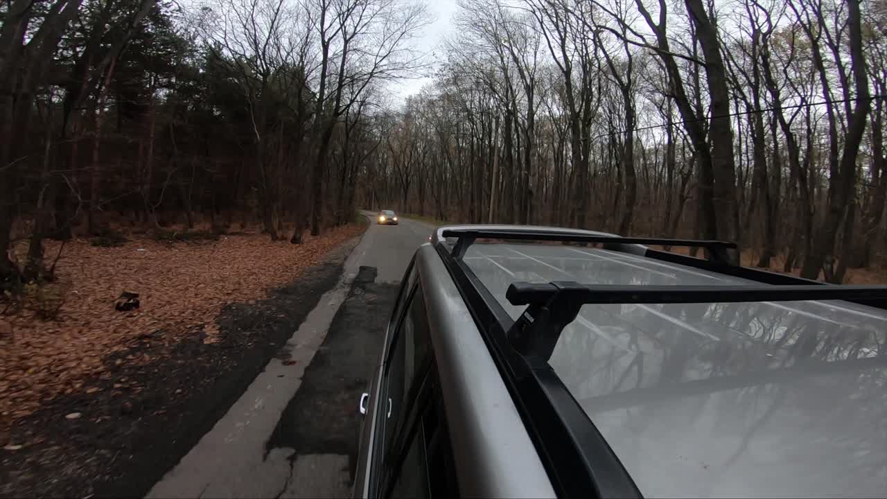 cámara en el techo de un coche